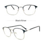 LUSEEN Photochromic Anti Radiation Eyeglass Metal Computer Glasses Anti Blue Light Eyeglasses Para sa Babae Lalaki AG2206