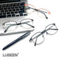 LUSEEN Photochromic Anti Radiation Eyeglass Metal Computer Glasses Anti Blue Light Eyeglasses Para sa Babae Lalaki AG2206