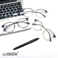 LUSEEN Fashion Anti Radiation Photochromic Eyeglass for Women Men Replaceable Lens Computer Blue Light Eye Glasses AG2211