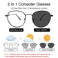 LUSEEN Anti Radiation Eye Glasses for Women Photochromic glasses UV400 Eyewear AG2216