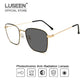 LUSEEN Anti Radiation Photochromic Eyeglass for Woman Men Anti Blue Light Eye Glasses AG2217