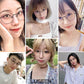 LUSEEN Anti Radiation Photochromic Eye Glasses For Woman Men Replaceable Lens Eyeglasses Frames Anti UV lenses AG2219