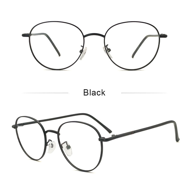 LUSEEN Photochromic Anti Radiation Eyeglass For Woman And Man Replaceable Lens Eye Glasses AG2223