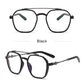 LUSEEN Photochromic Anti Radiation Eyeglass For Woman Men Transition Eyewear Replaceable Lens Oversized Eye Glasses AG2225