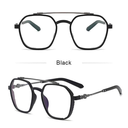 LUSEEN Photochromic Anti Radiation Eyeglass For Woman Men Transition E