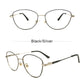 LUSEEN Anti Radiation Eyeglass Photochromic Cat Eye Glasses For Woman Retro Metal Frame Eyeglasses AG2227