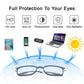 LUSEEN Photochromic Anti Radiation Eyeglass For Woman And Men TR Eyeglasses Frames Square Anti Blue Glasses AG2228