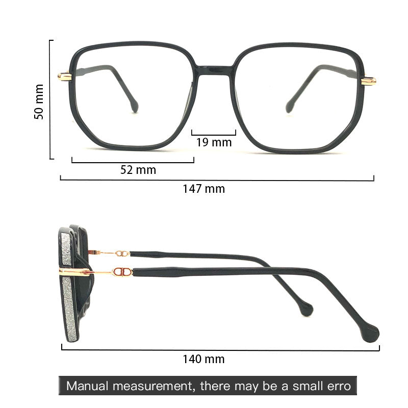 LUSEEN Photochromic Anti Radiation Eyeglass For Woman Men TR Eyeglass Frame Replaceable Lens Glasses AG2229