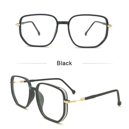 LUSEEN Photochromic Anti Radiation Eyeglass For Woman Men TR Eyeglass Frame Replaceable Lens Glasses AG2229