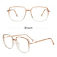 LUSEEN Photochromic Anti Radiation Eyeglass For Woman Men TR Eyeglass Frame Replaceable Lens Glasses AG2229