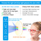LUSEEN Anti Radiation Eye Glasses para sa mga Bata Anti Rad Eye Glasses na may Case Protect Eyewear para sa Mga Lalaki at Babae AG3201