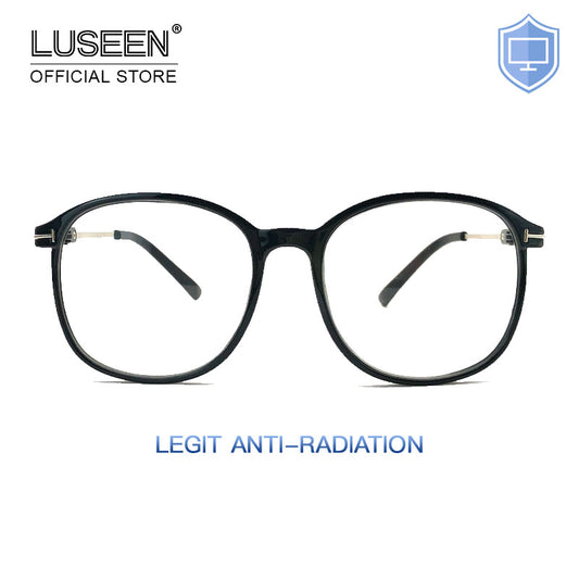 LUSEEN Anti Radiation Glasses Replaceable Lens Computer Eyeglass for Men and Women Eyewear AG8803