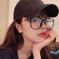 LUSEEN Anti Radiation Glasses Replaceable Lens Computer Eyeglass for Men and Women Eyewear AG8803