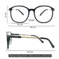 LUSEEN Anti Radiation Glasses Replaceable Lens Computer Eyeglass for Men and Women Eyewear AG8803