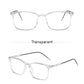 LUSEEN Anti Radiation Eyeglass For Woman And Man Anti Rad Eye Glasses Square TR Frame Anti Blue Ray Glass AG8807