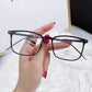 LUSEEN Anti Radiation Eyeglass For Woman And Man Anti Rad Eye Glasses Square TR Frame Anti Blue Ray Glass AG8807