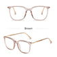 LUSEEN Anti Radiation Eyeglass For Woman And Man TR Frame Anti Rad Reading Eye Glasses Anti Blue Ray Eyeglasses AG8808