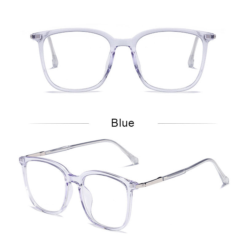 LUSEEN Anti Radiation Eyeglass For Woman And Man TR Frame Anti Rad Reading Eye Glasses Anti Blue Ray Eyeglasses AG8808