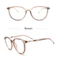 LUSEEN Eyeglass Anti Radiation For Woman And Man Replaceable Lens Frame Anti Rad Eye Glasses AG8809